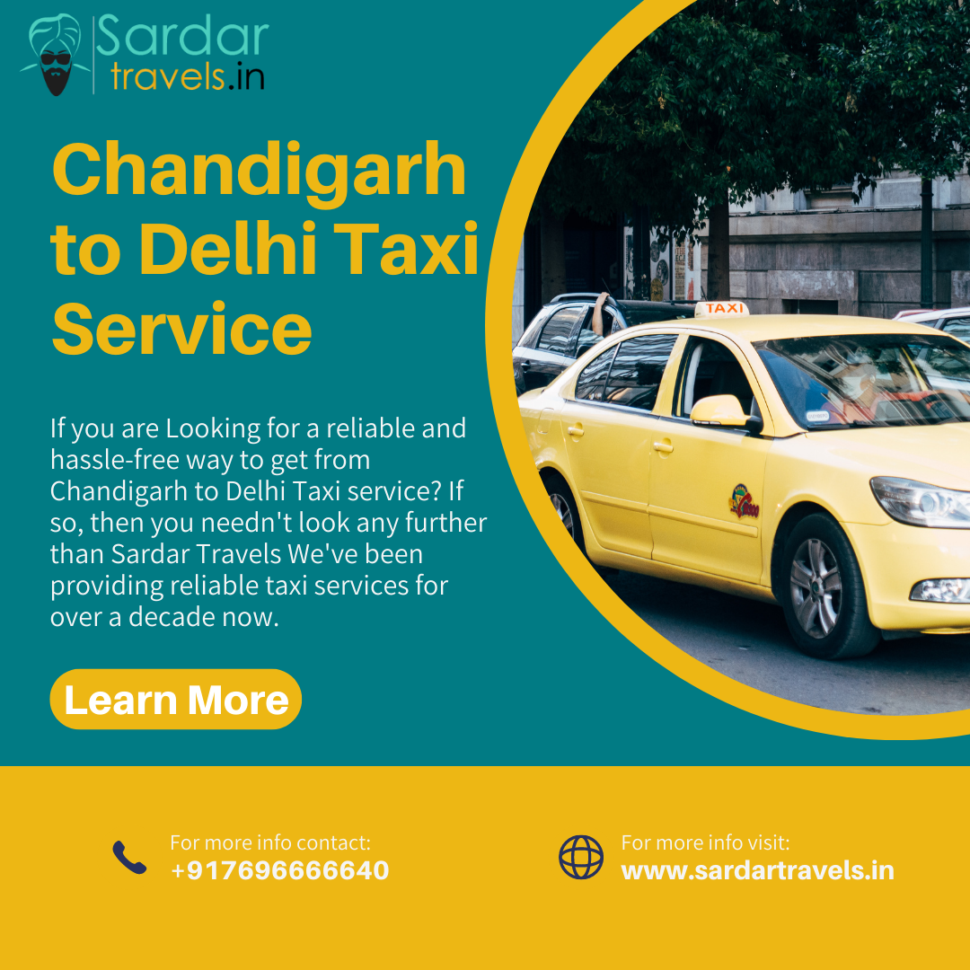 Chandigarh to Delhi Taxi Service.png